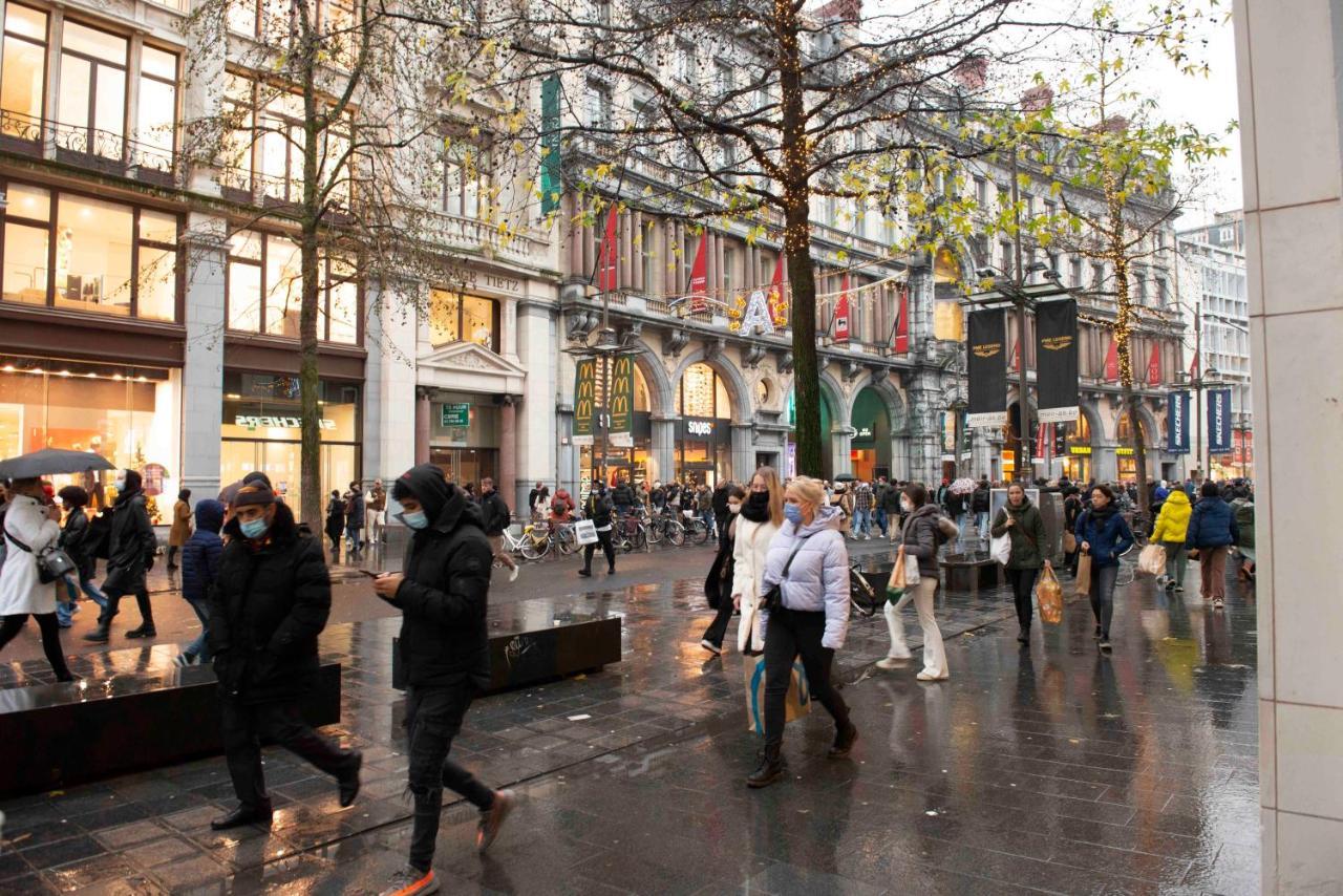 Appartamento Cityantwerp Een Oase Van Rust Direct Achter De Meir Esterno foto