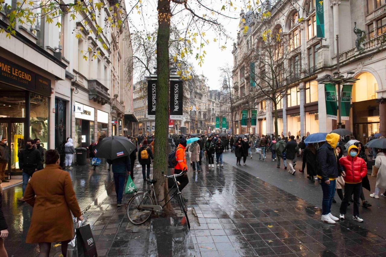 Appartamento Cityantwerp Een Oase Van Rust Direct Achter De Meir Esterno foto
