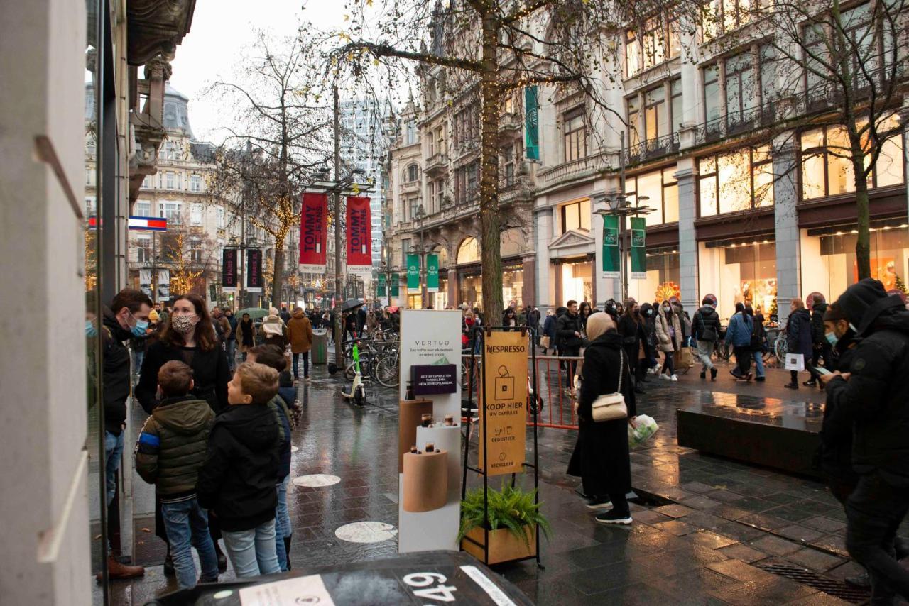 Appartamento Cityantwerp Een Oase Van Rust Direct Achter De Meir Esterno foto