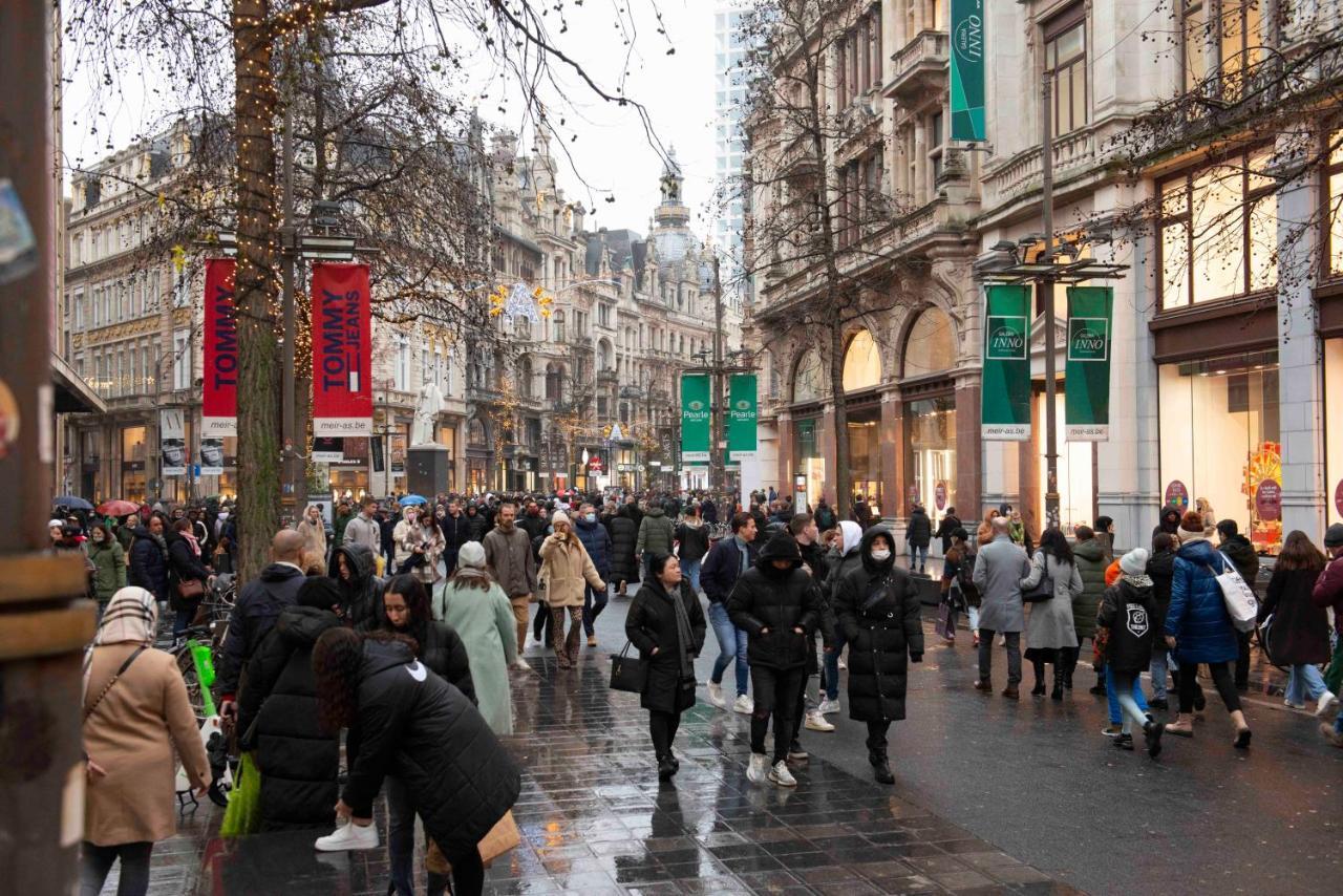 Appartamento Cityantwerp Een Oase Van Rust Direct Achter De Meir Esterno foto